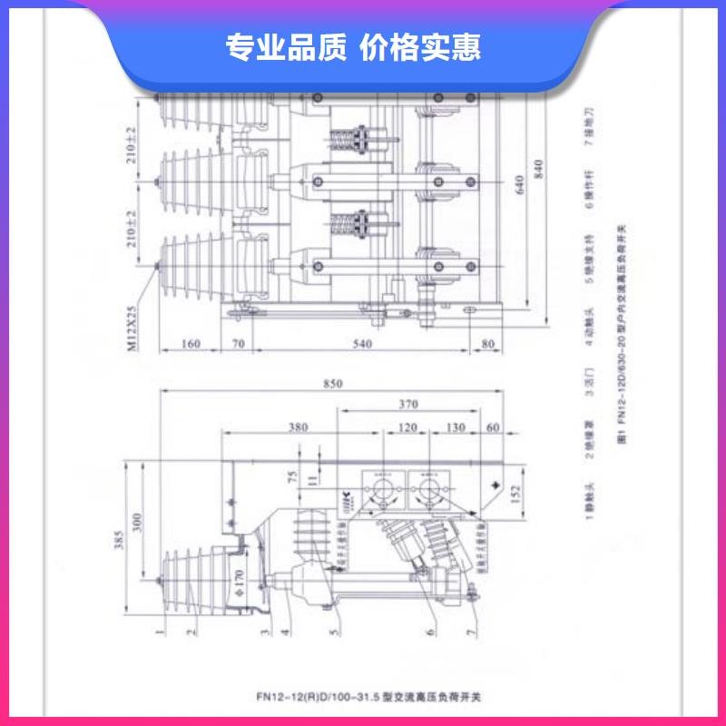 重信誉接地开关负荷开关供应商