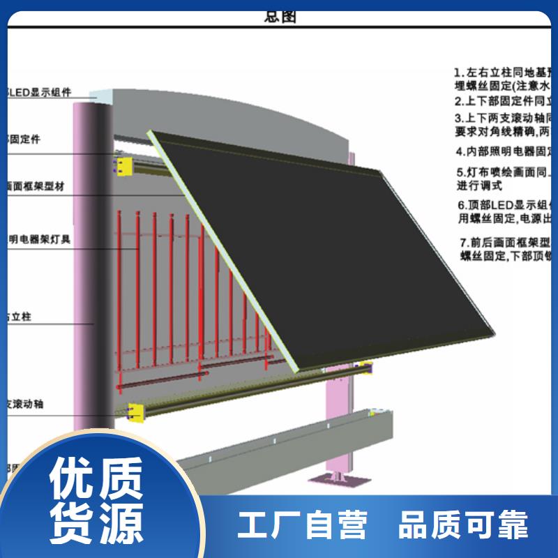 不锈钢宣传栏新款