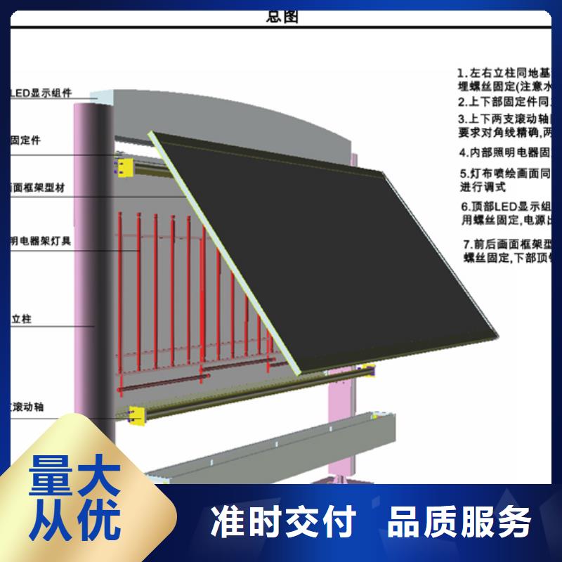 阅报栏厂家现货直销