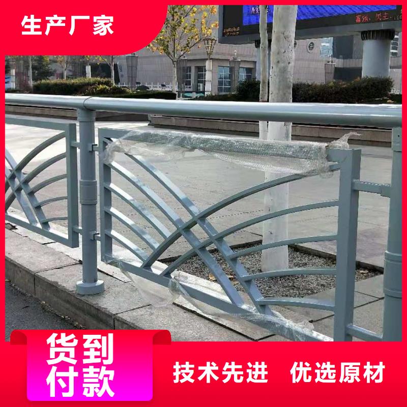 公路不锈钢护栏护栏柱子安装