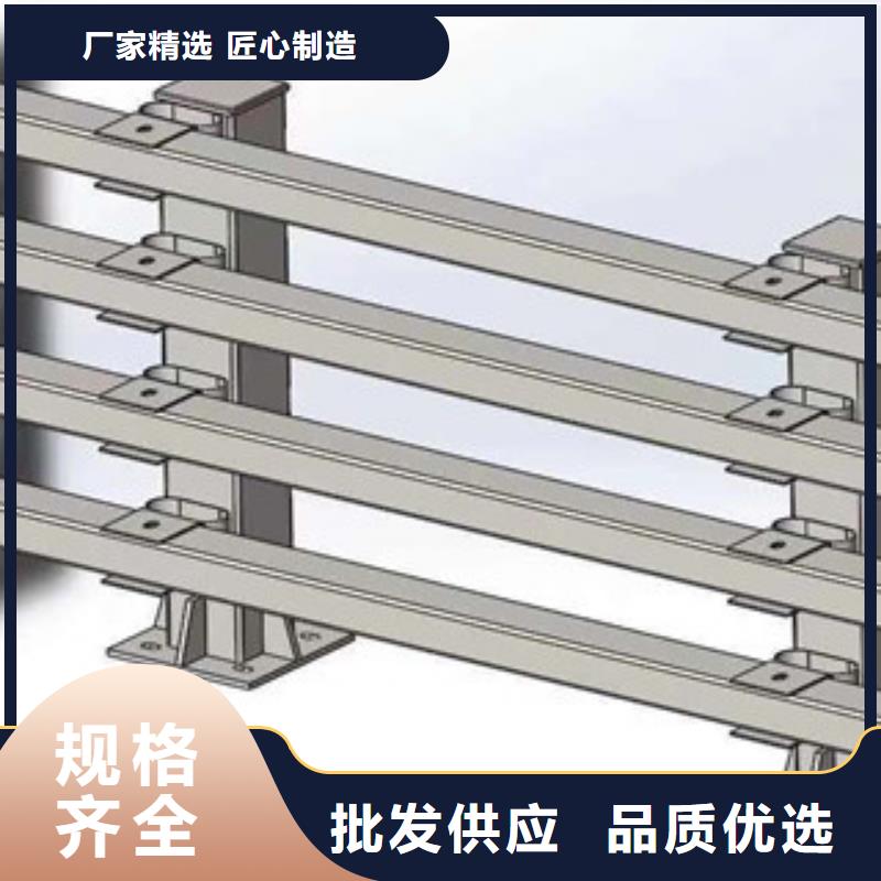 304桥梁两侧灯光护栏栏杆材质好用料足