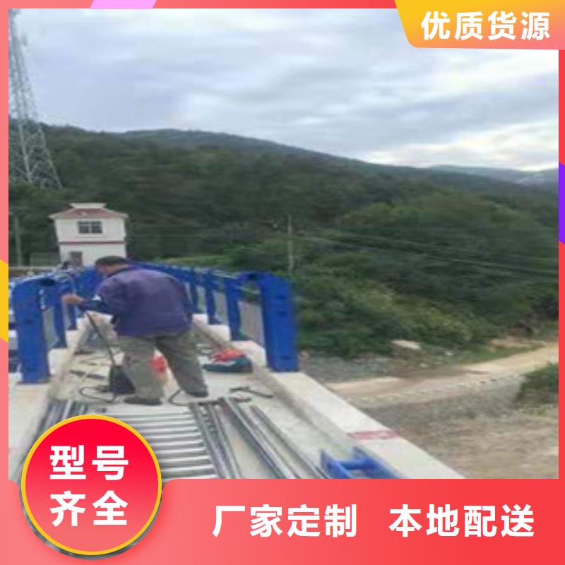 灯光河道护栏结实耐用