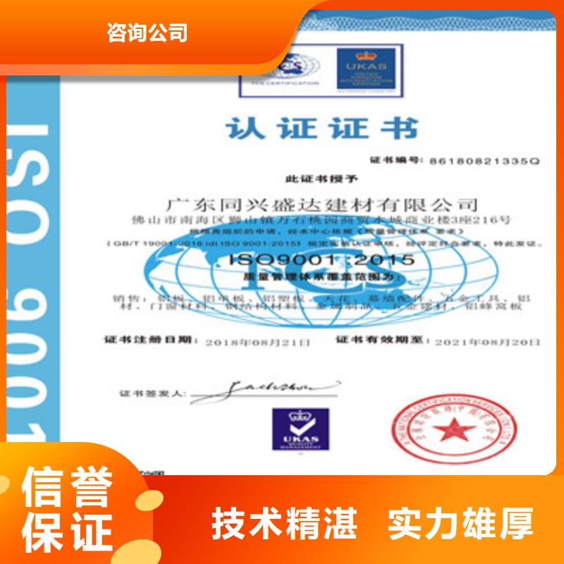 ISO9001質量管理體系認證精英團隊