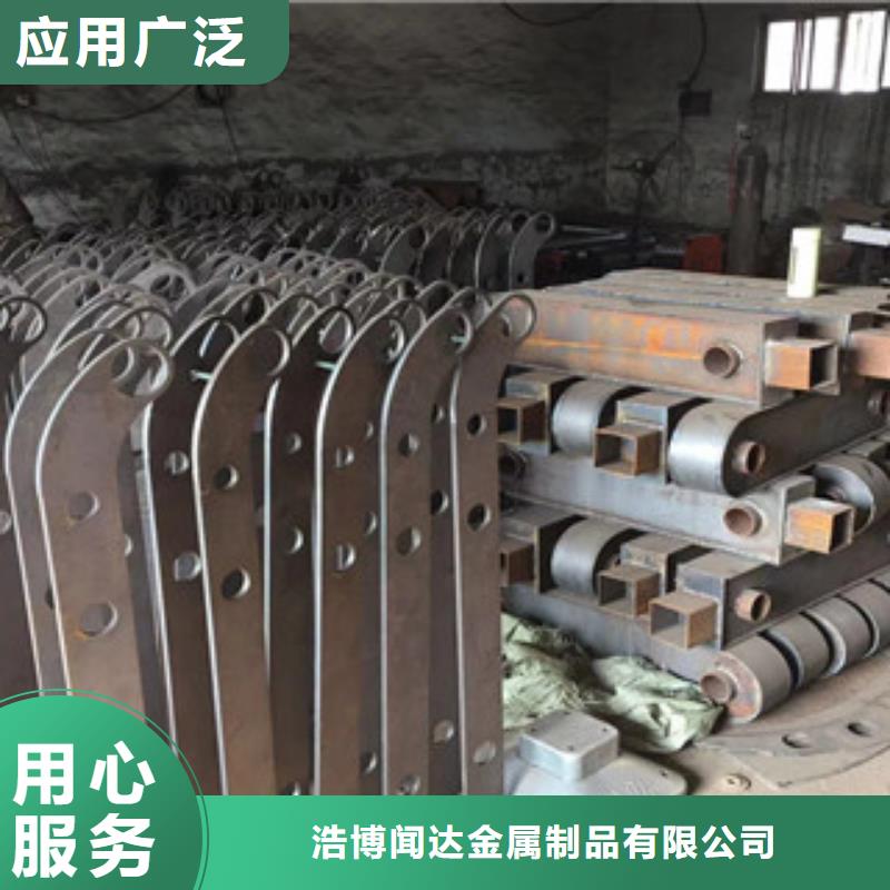立柱不銹鋼復合管護欄廠家案例
