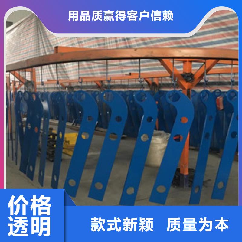 立柱不銹鋼復合管護欄廠家案例