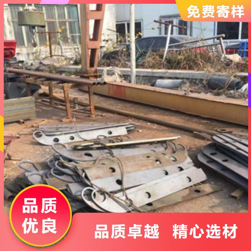 立柱不銹鋼復合管護欄廠家案例