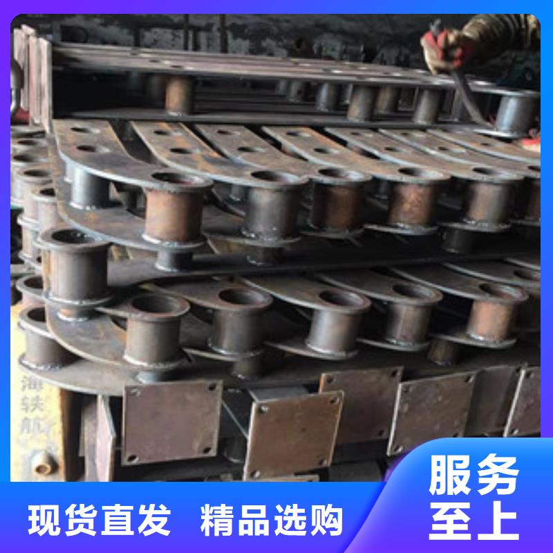 立柱不銹鋼復合管道路景觀護欄價格有優勢
