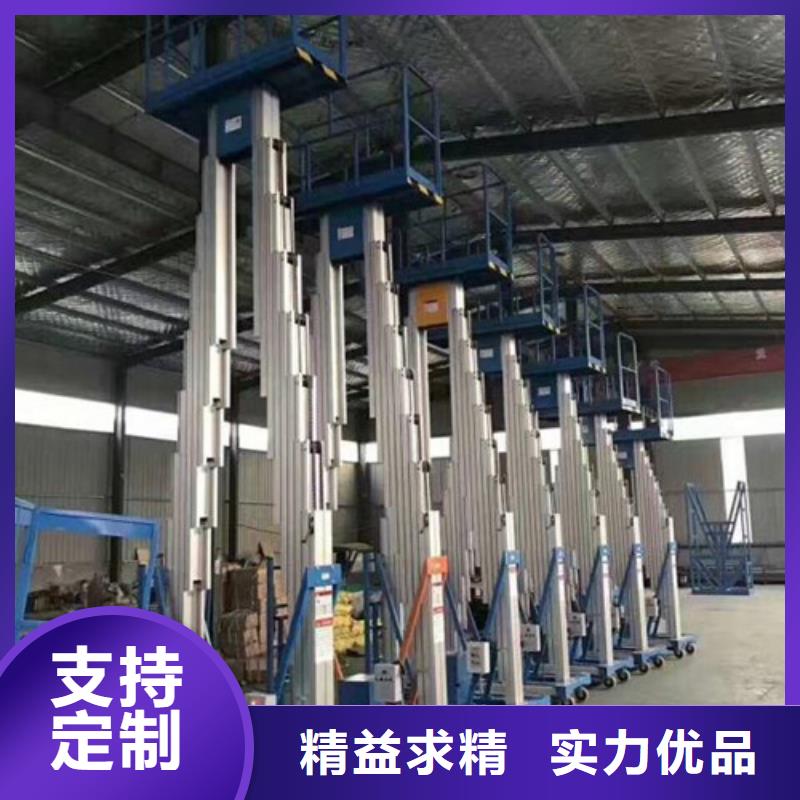 高空作業平臺導軌式液壓升降貨梯廠家做工精細