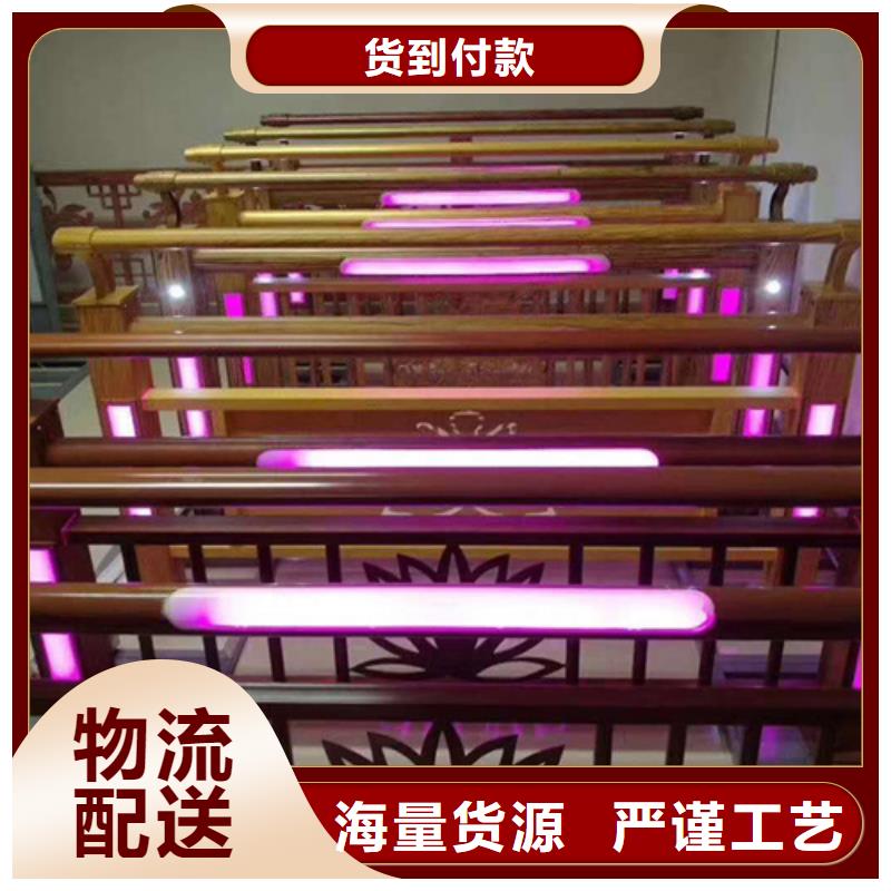 不銹鋼橋梁防撞護欄河道景觀燈光護欄_燈光護欄精選好貨