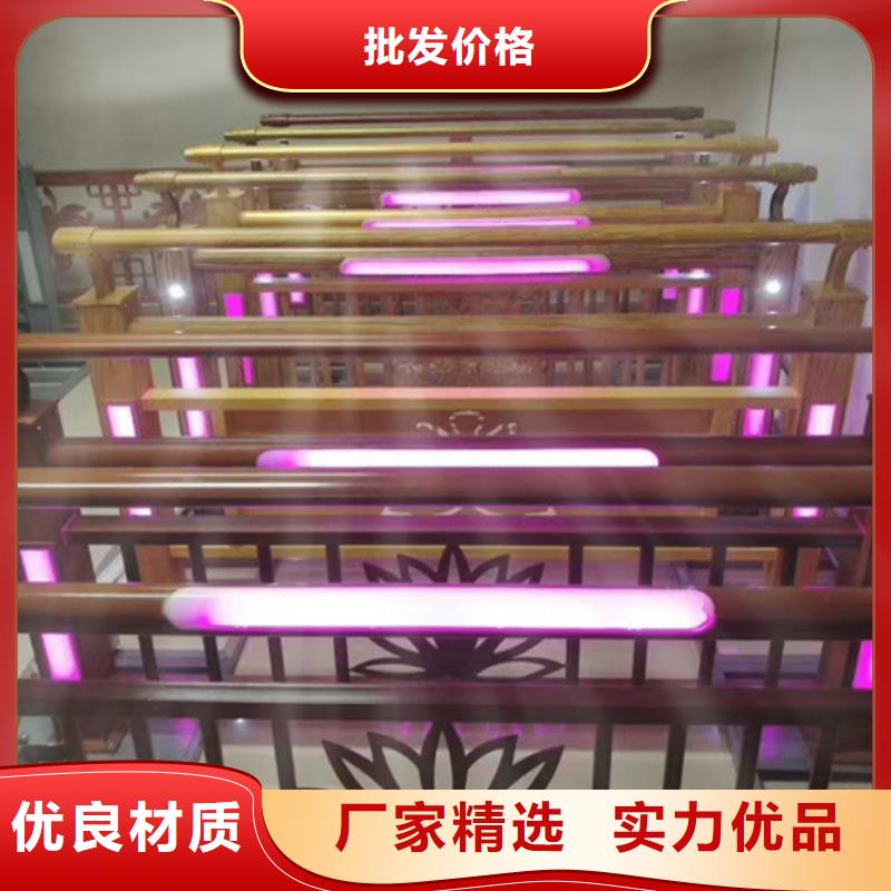 不銹鋼橋梁防撞護欄河道景觀燈光護欄_燈光護欄精選好貨