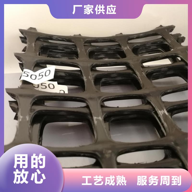雙向塑料土工格柵加筋布一手貨源