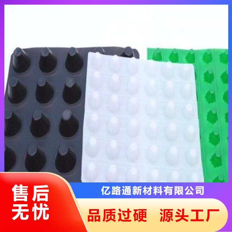 【塑料排水板護(hù)坡土工網(wǎng)優(yōu)選原材】
