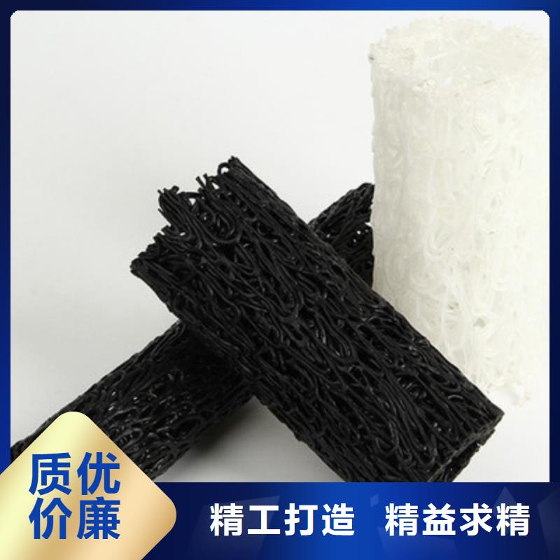 塑料盲溝單向拉伸塑料格柵出貨快