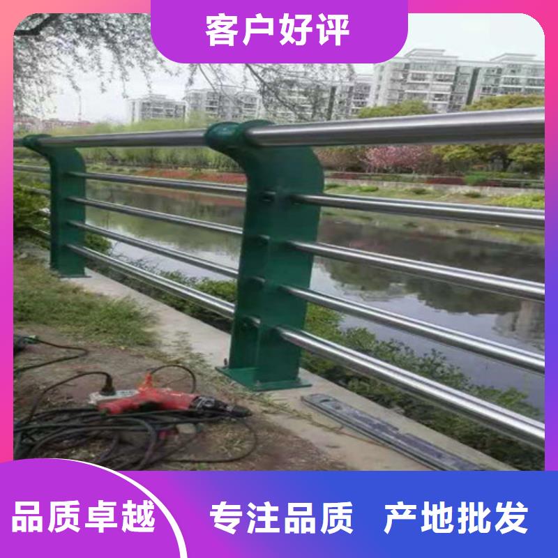 河道防护不锈钢栏杆防护栅栏