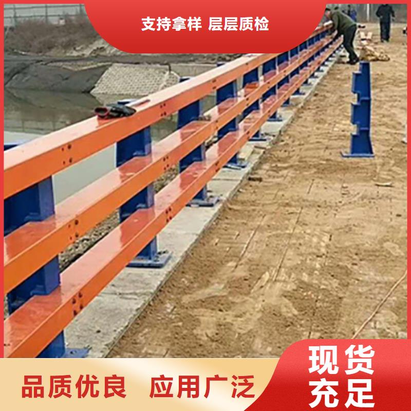 道路護欄防撞立柱質檢合格出廠