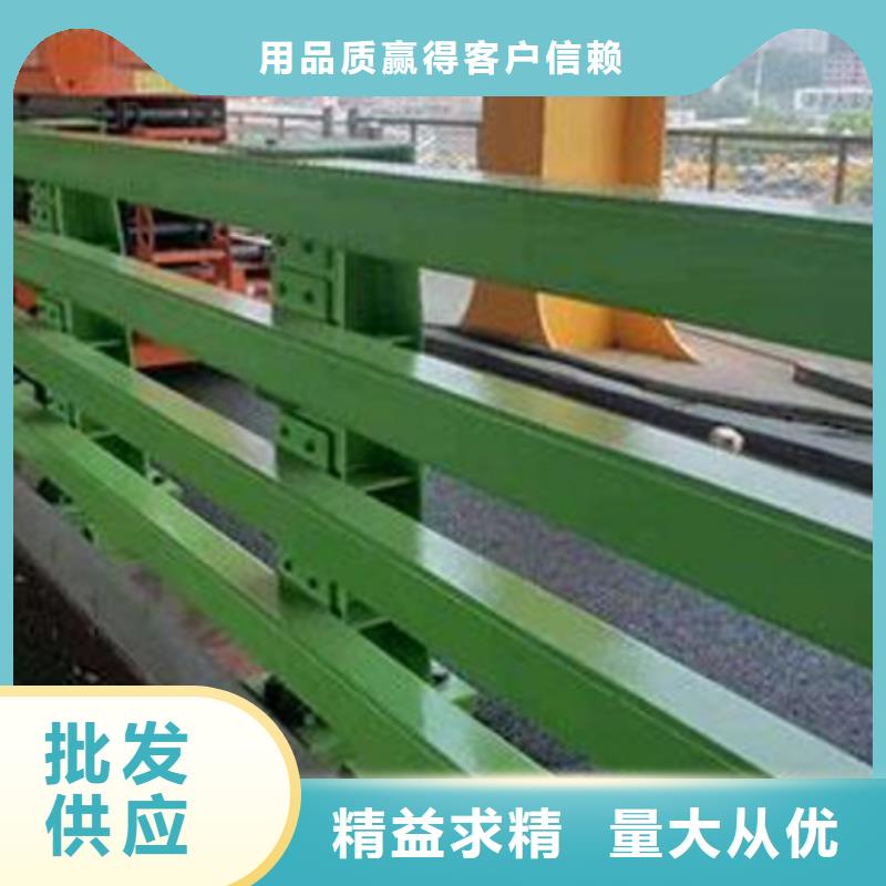 道路護欄防撞立柱質檢合格出廠