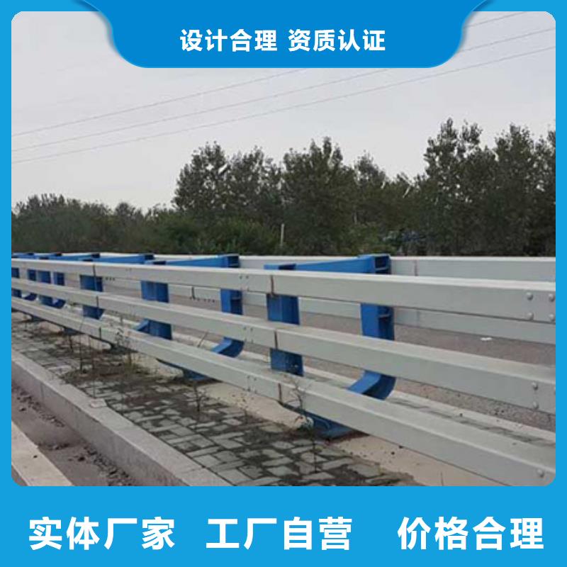 道路護欄防撞立柱質檢合格出廠