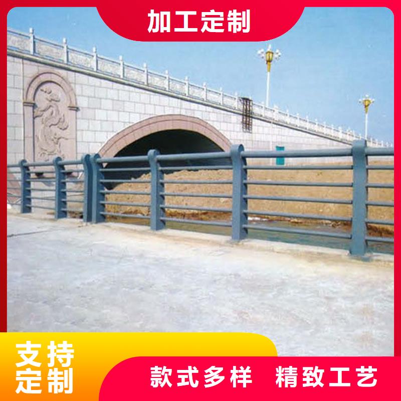 标准工艺《鑫腾》河道景观防护栏杆生产防护防腐能力强