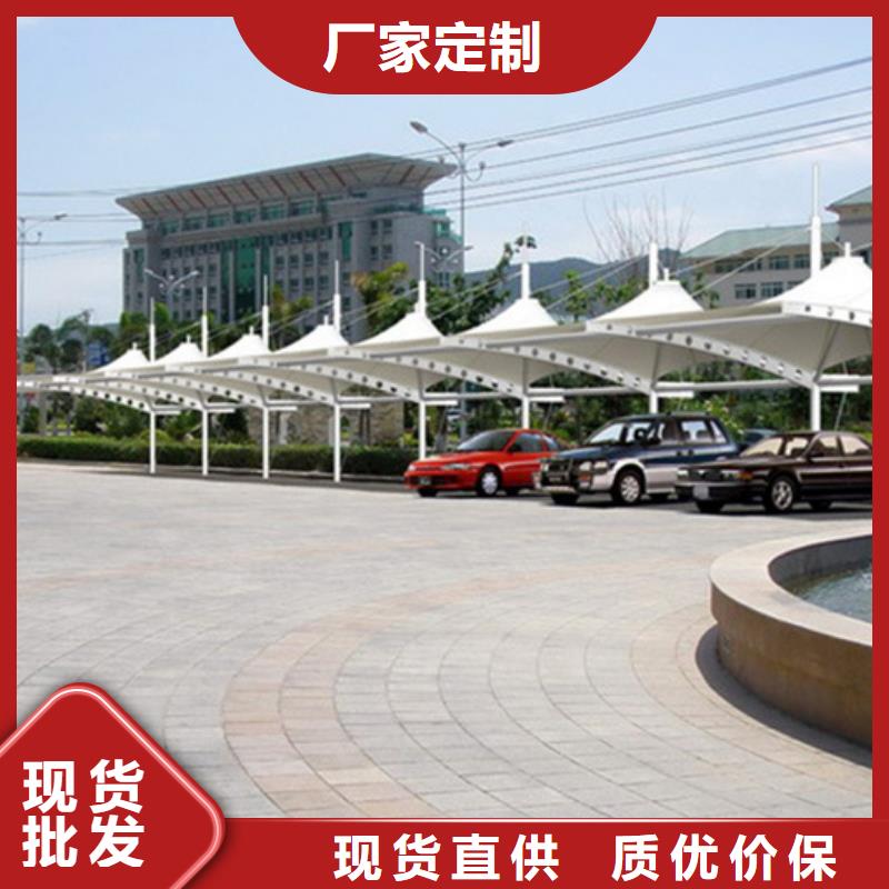 自行車停車棚不銹鋼崗亭嚴格把控每一處細節
