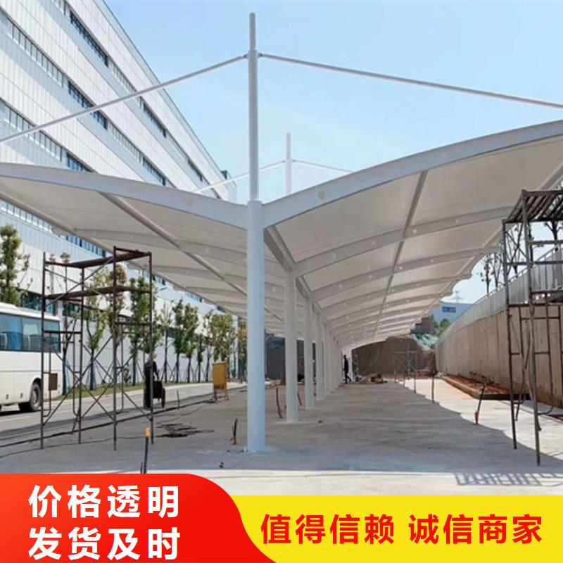 自行車停車棚_戶外燈桿燈箱嚴選用料