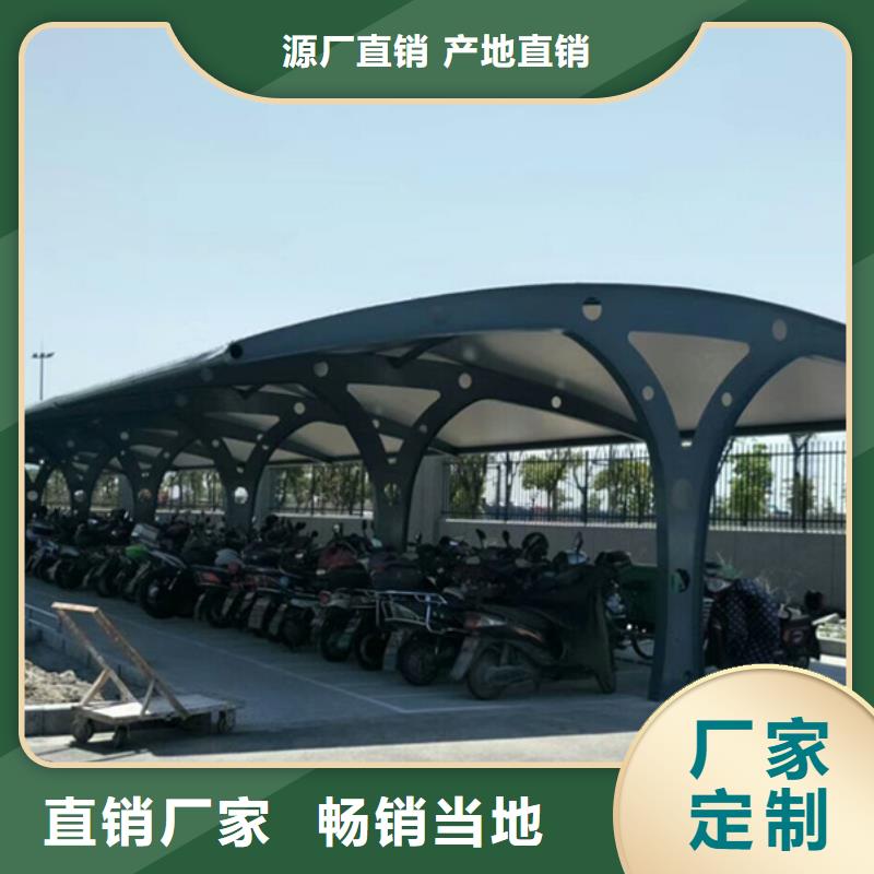 自行車停車棚_戶外燈桿燈箱嚴選用料
