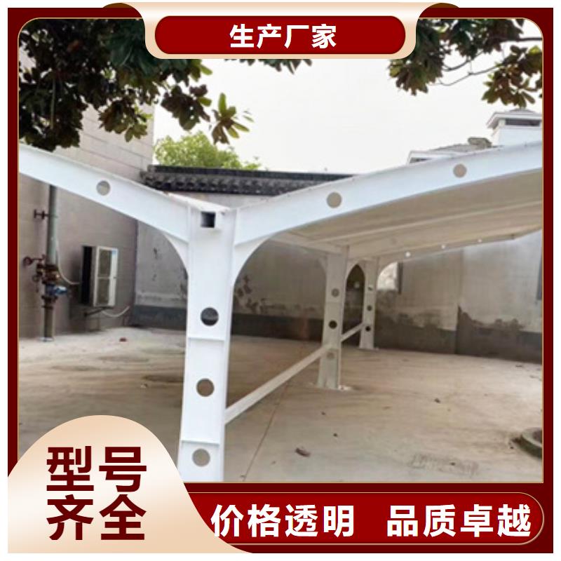自行車停車棚不銹鋼崗亭嚴格把控每一處細節