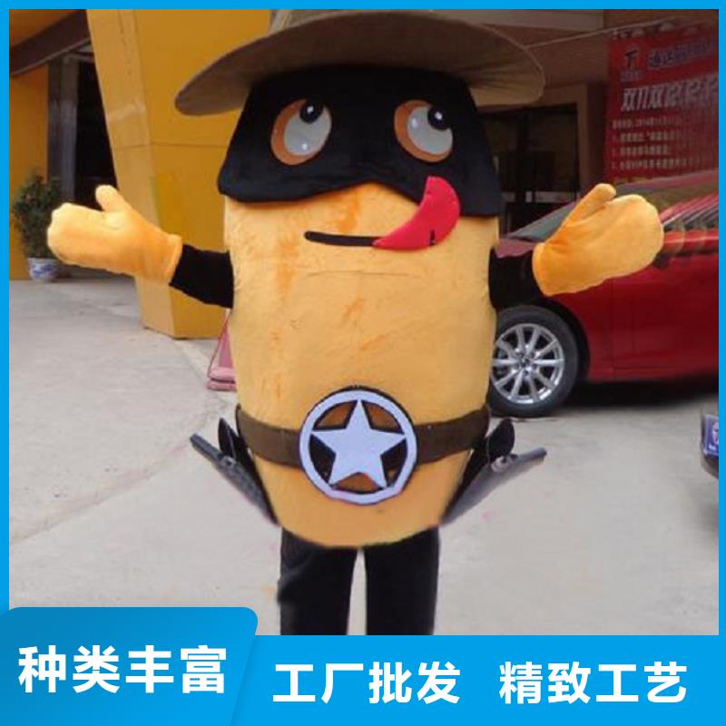 人偶服裝訂制定做廠家,套頭玩偶服水平高