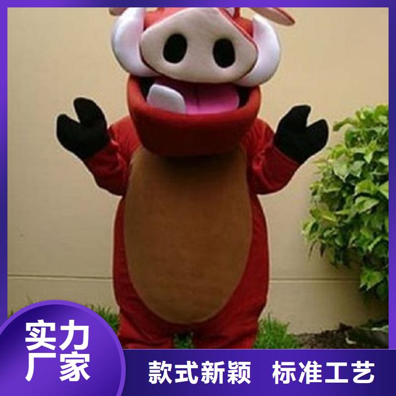 人偶服裝訂做定制廠家,套頭玩偶服做工細