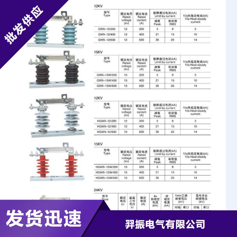 高压隔离开关高压真空断路器多种优势放心选择