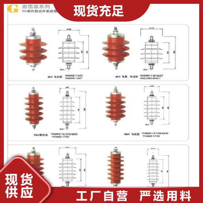 专业生产设备【羿振】氧化锌避雷器Y5W-100/290 生产厂家