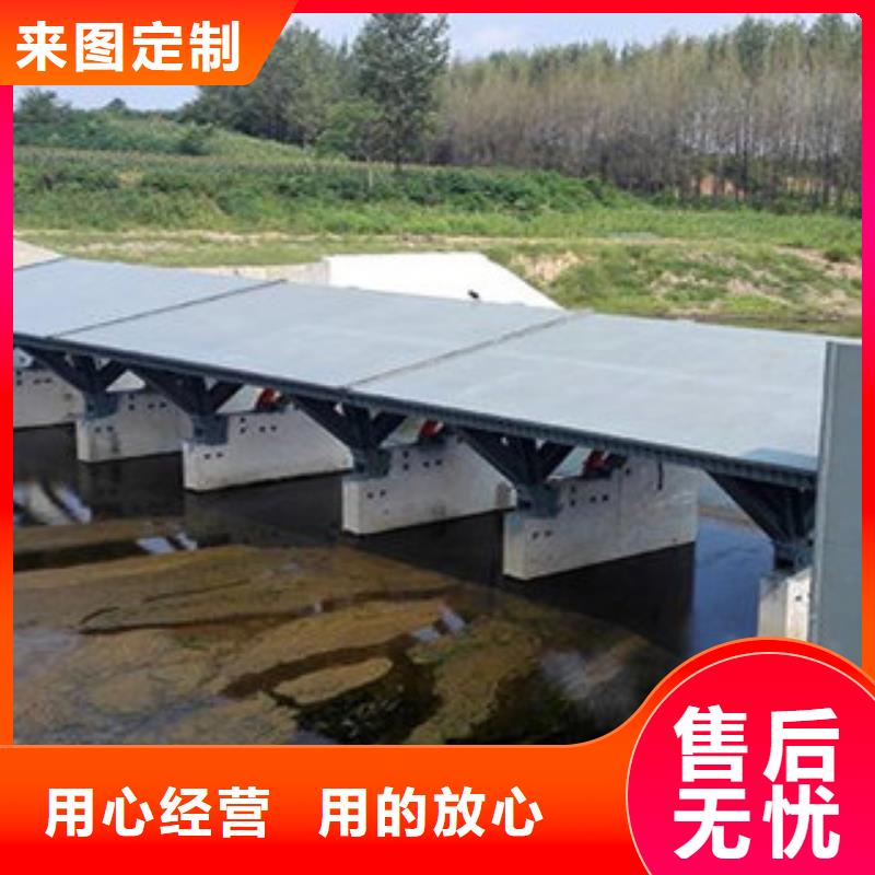 水利自動翻板閘門可定制定做產品
