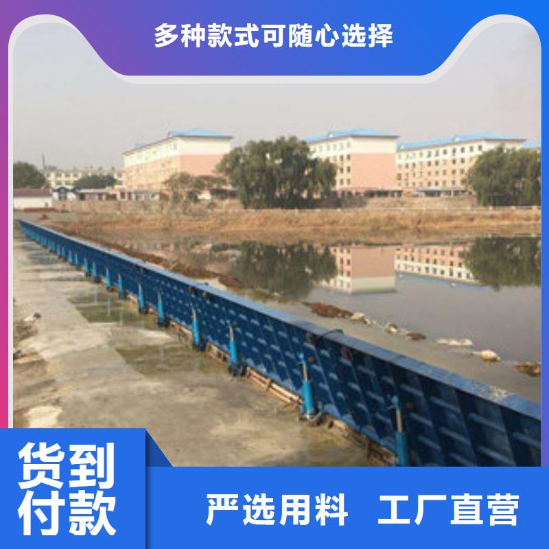 液壓自控翻板閘門(mén)可以定制致電洽談