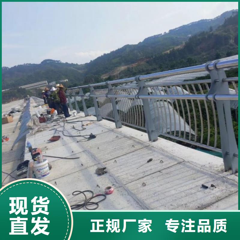 厂家直销规格多样[绿洲]全不锈钢桥梁护栏实力厂家工期短