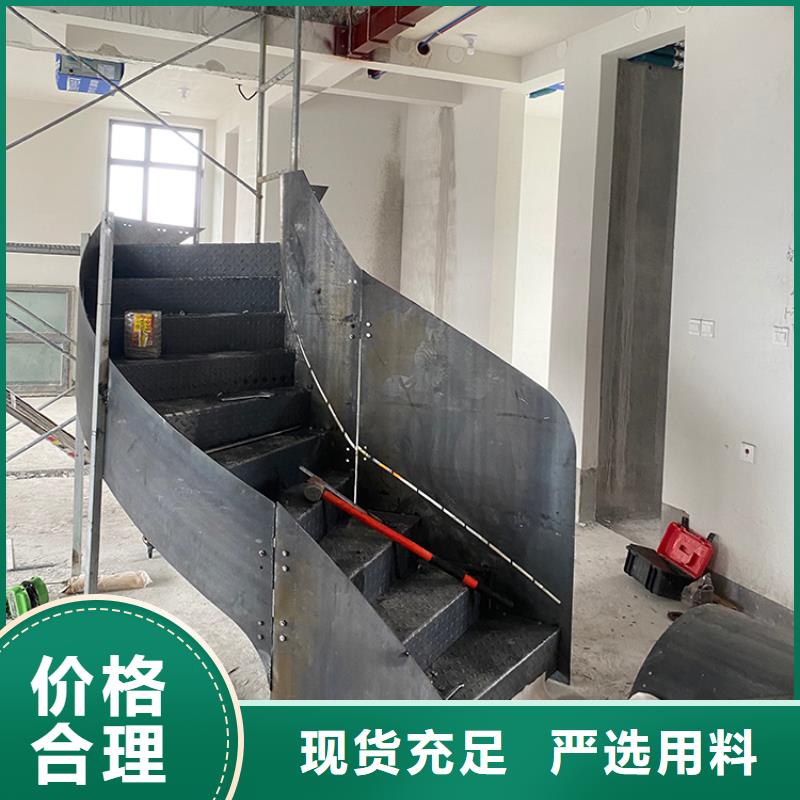 锡林郭勒盟螺旋式金属钢结构楼梯行业经验丰富