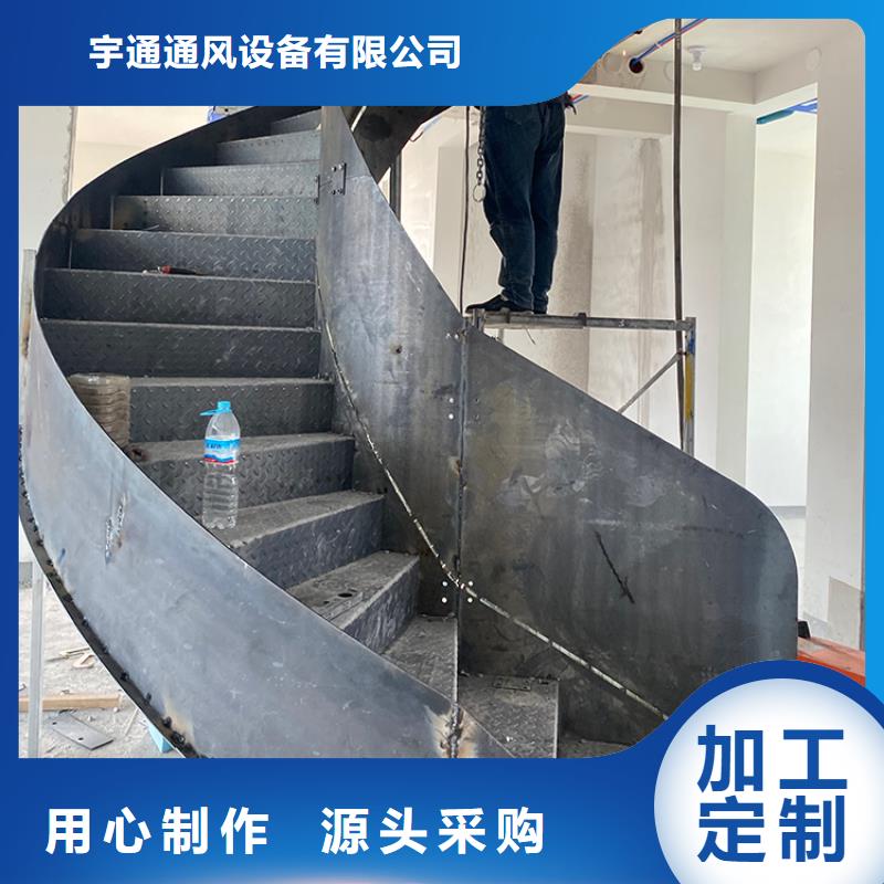 阜阳市颍上钢结构玻璃旋转楼梯钢化玻璃扶手