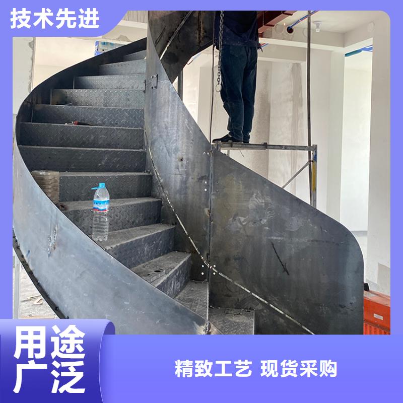 济南市商河别墅楼梯专业安装