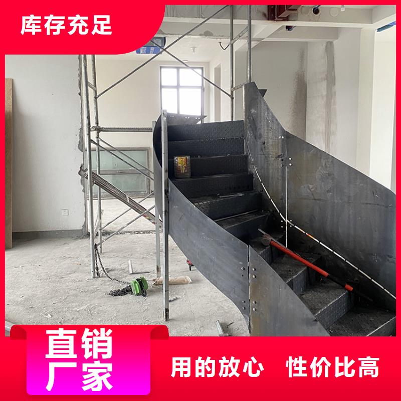 本土(宇通)钢结构弧形楼梯设计生产