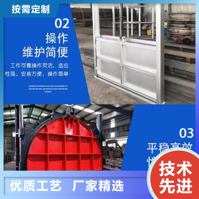 截流井閘門自控翻板鋼閘門精心打造