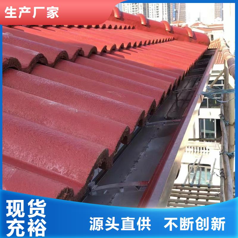 鋁制雨水管來廠考察