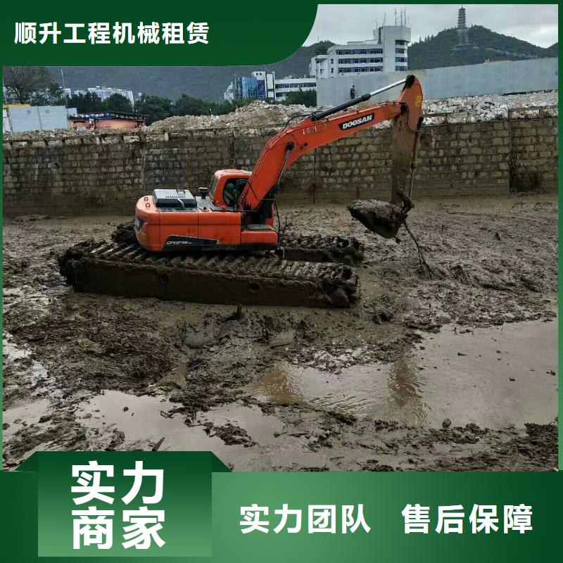 购买【顺升】水挖机租赁厂家供应
