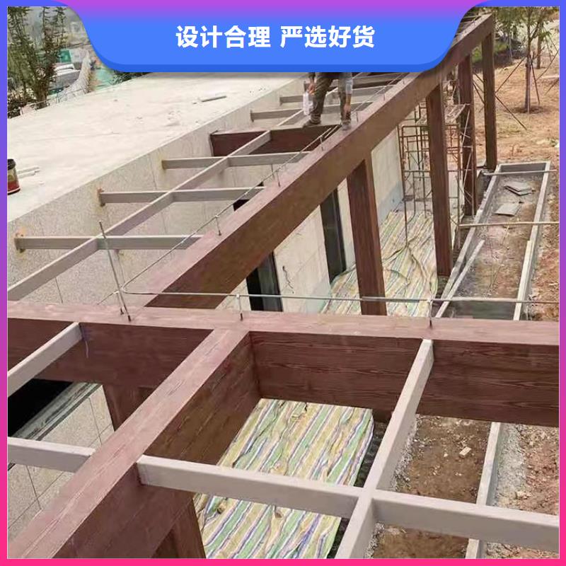 園林景區涼亭木紋漆包工包料