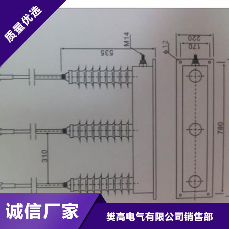 咨询【樊高】YH5CR-51/116X2三相组合式过电压保护器樊高电气