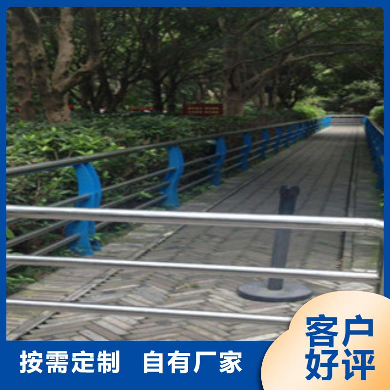 不锈钢复合管护栏道路景观防护栏杆定制[飞龙]栏杆制定厂家